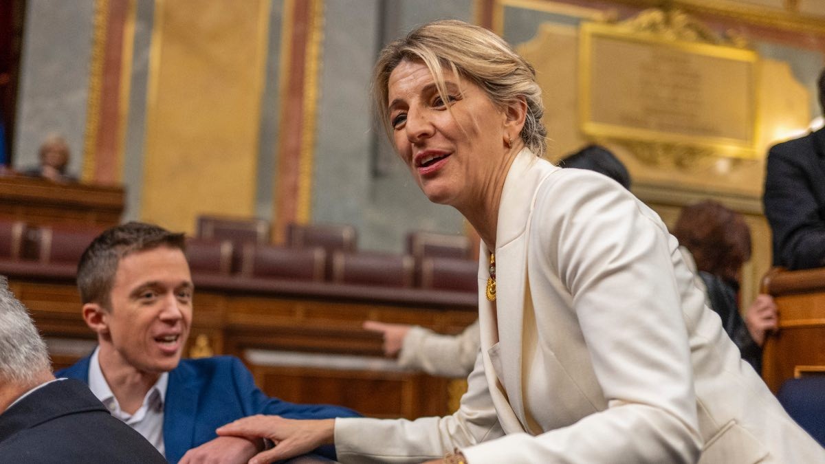 Todos los contratos se harán por escrito: si se incumple, el trabajador será indefinido Yolanda Díaz, ministra de Trabajo, en el Consejo de Ministros