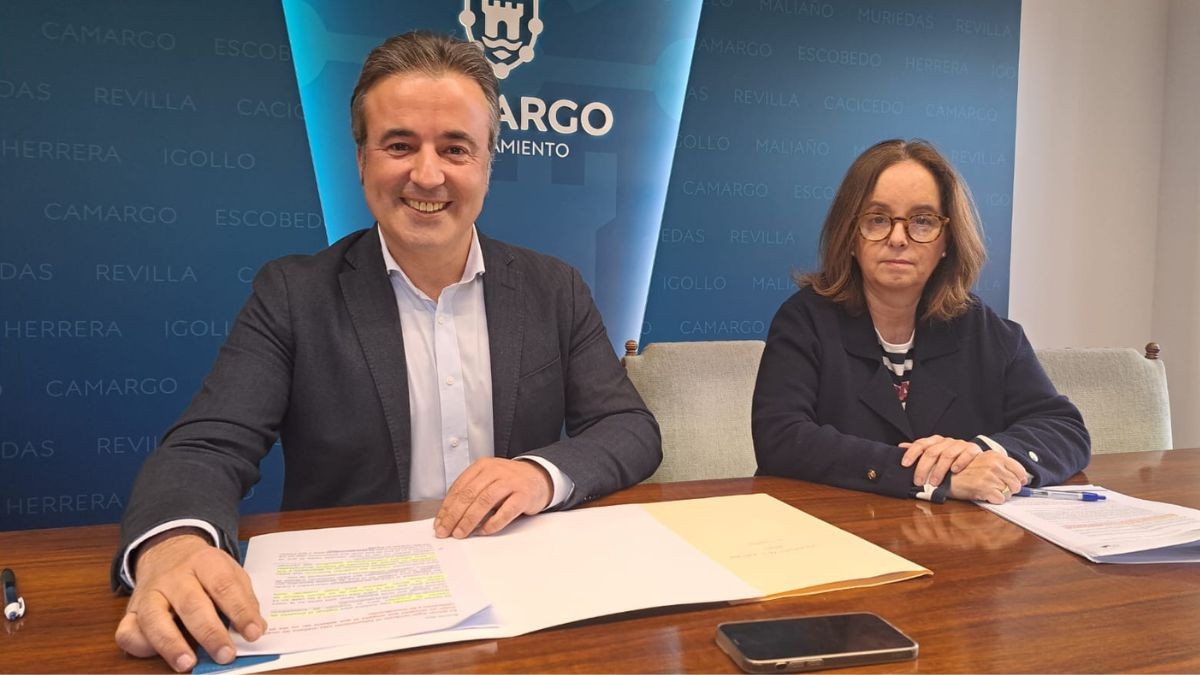 El alcalde de Camargo, Diego Movellán 