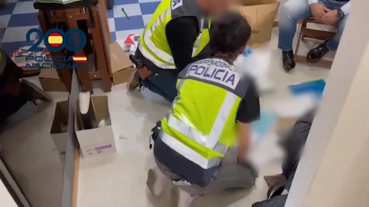 Registros realizados por parte de la Policía Nacional.