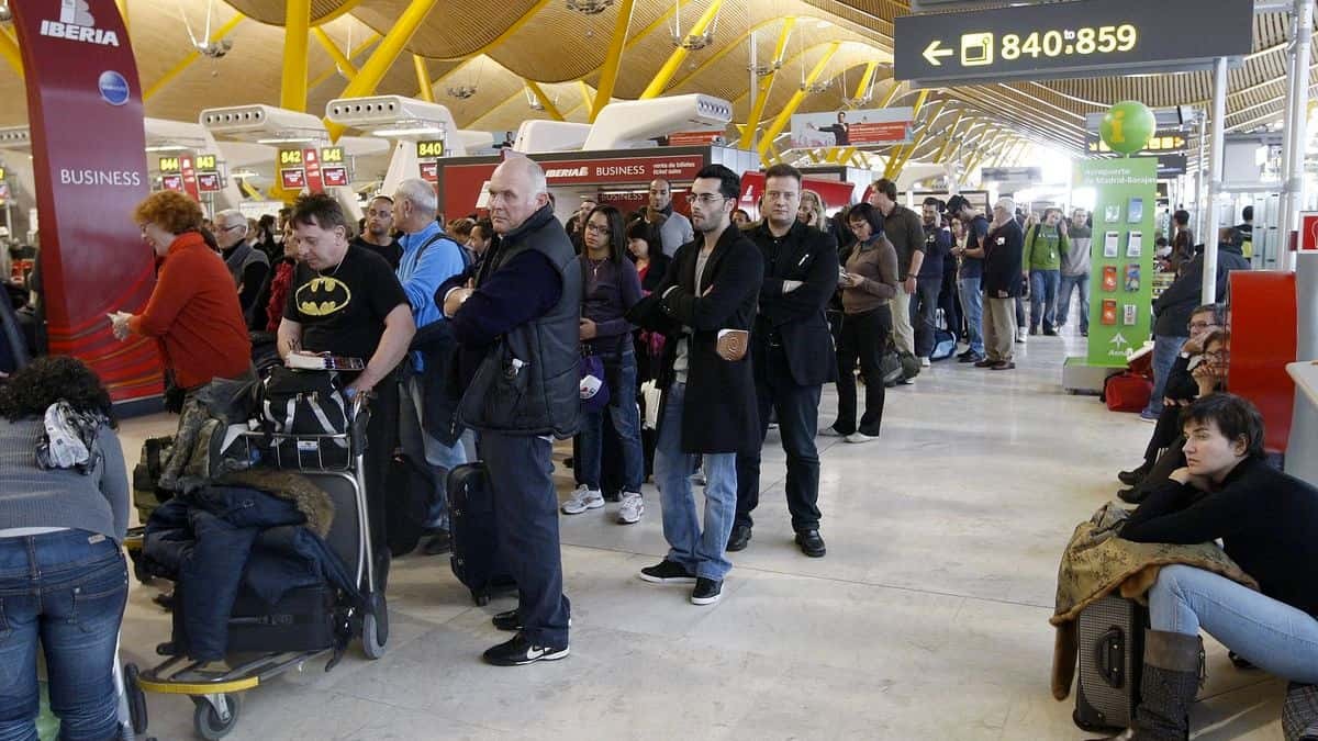 Huelga en el aeropuerto Barajas de Madrid en Semana Santa