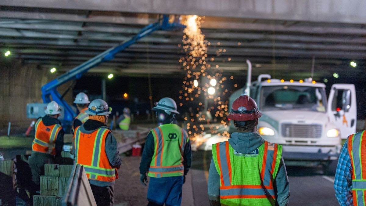 Trabajadores en horario nocturno