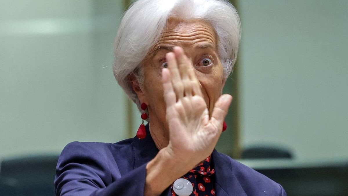 La presidenta del Banco Central Europeo, Christine Lagarde.