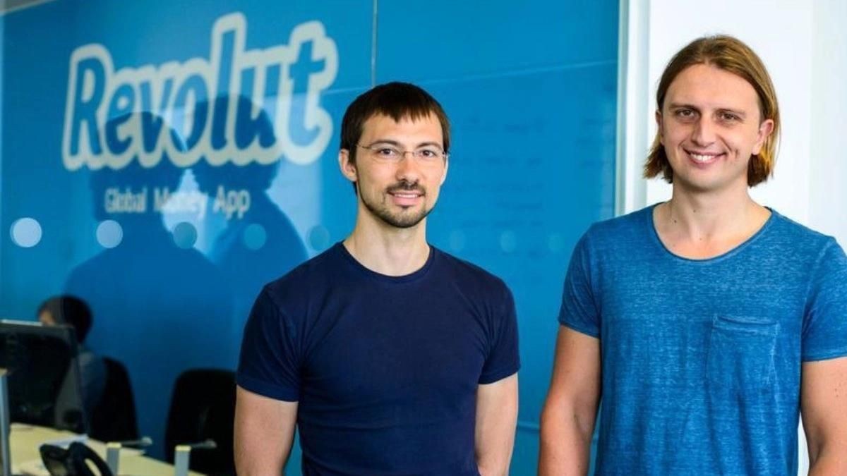 Los fundadores de Revolut.