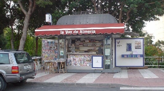 Kiosko que ha dado el premio de los euromillones esta semana