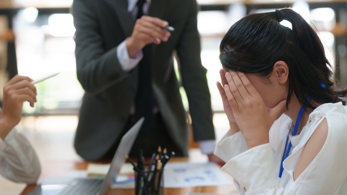 Una trabajadora en un conflicto con la empresa