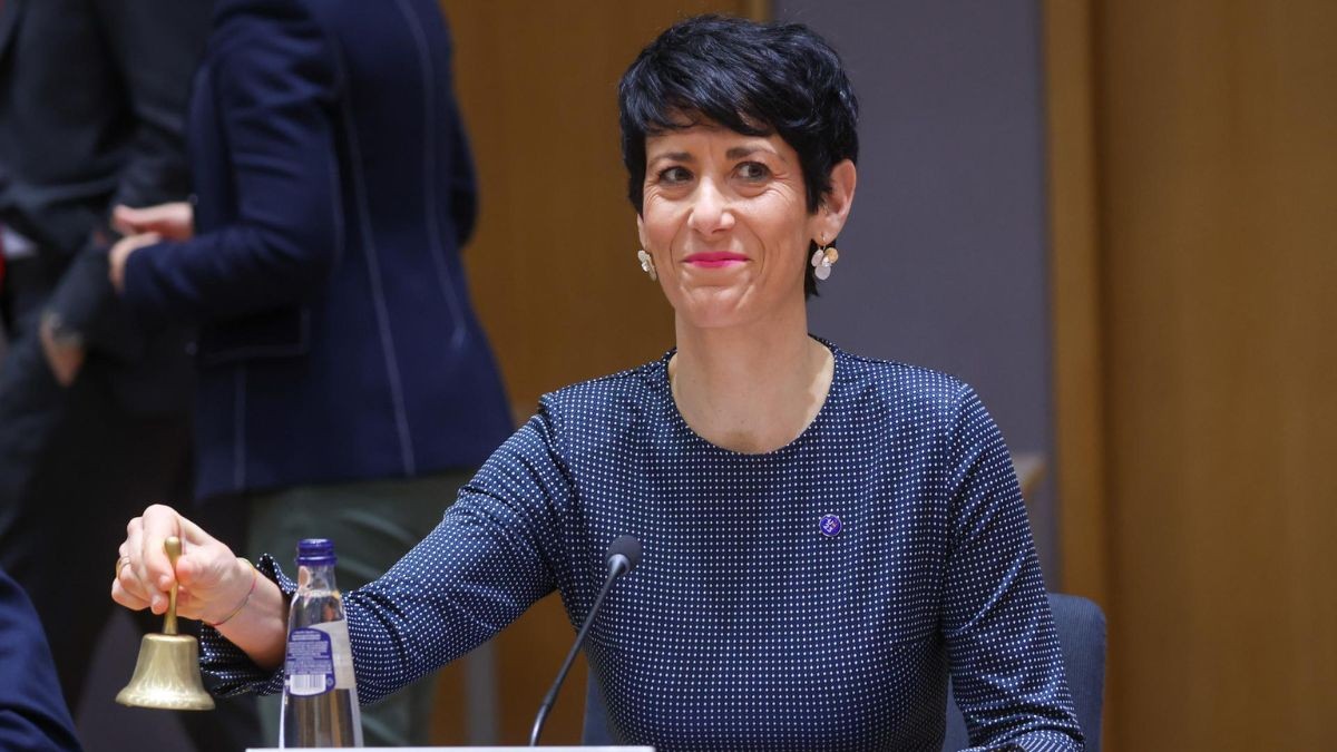 Elma Saiz, ministra de Seguridad Social.