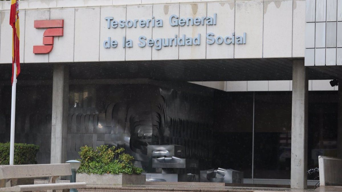Fachada de la Sede de la Tesorería General de la Seguridad Social