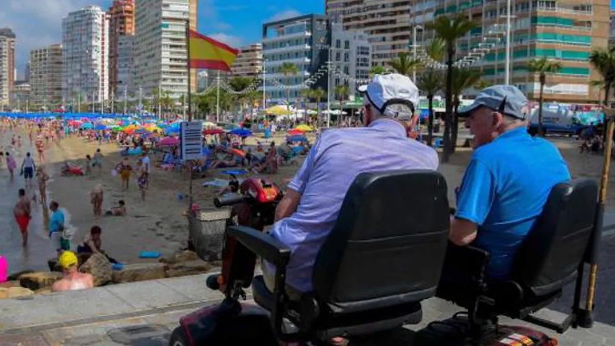 Pensionistas del Imserso