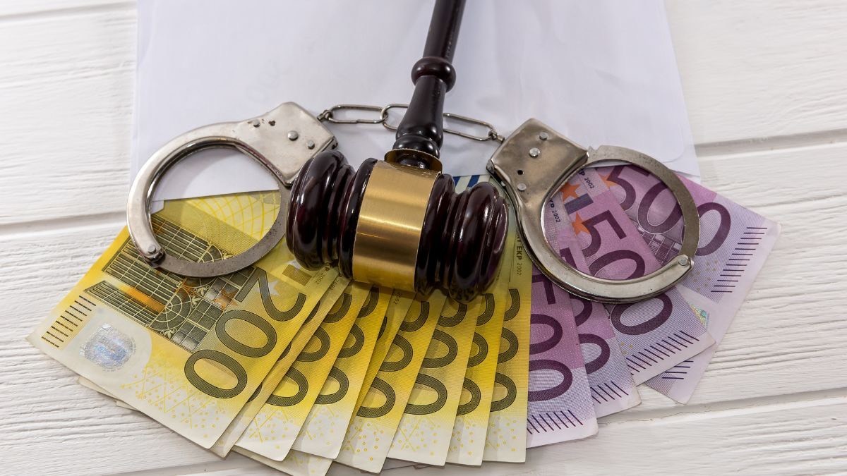 La Justicia condena a una mujer con dos años de prisión por cobrar la pensión de un fallecido durante seis años billetes de euros con martillo de juez