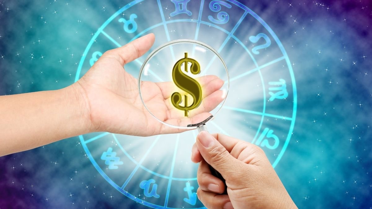 Horóscopo del trabajo: predicciones para la semana del 16 al 22 de septiembre de 2024 Signos del zodiaco con manos sostenido lupa y signo de dinero