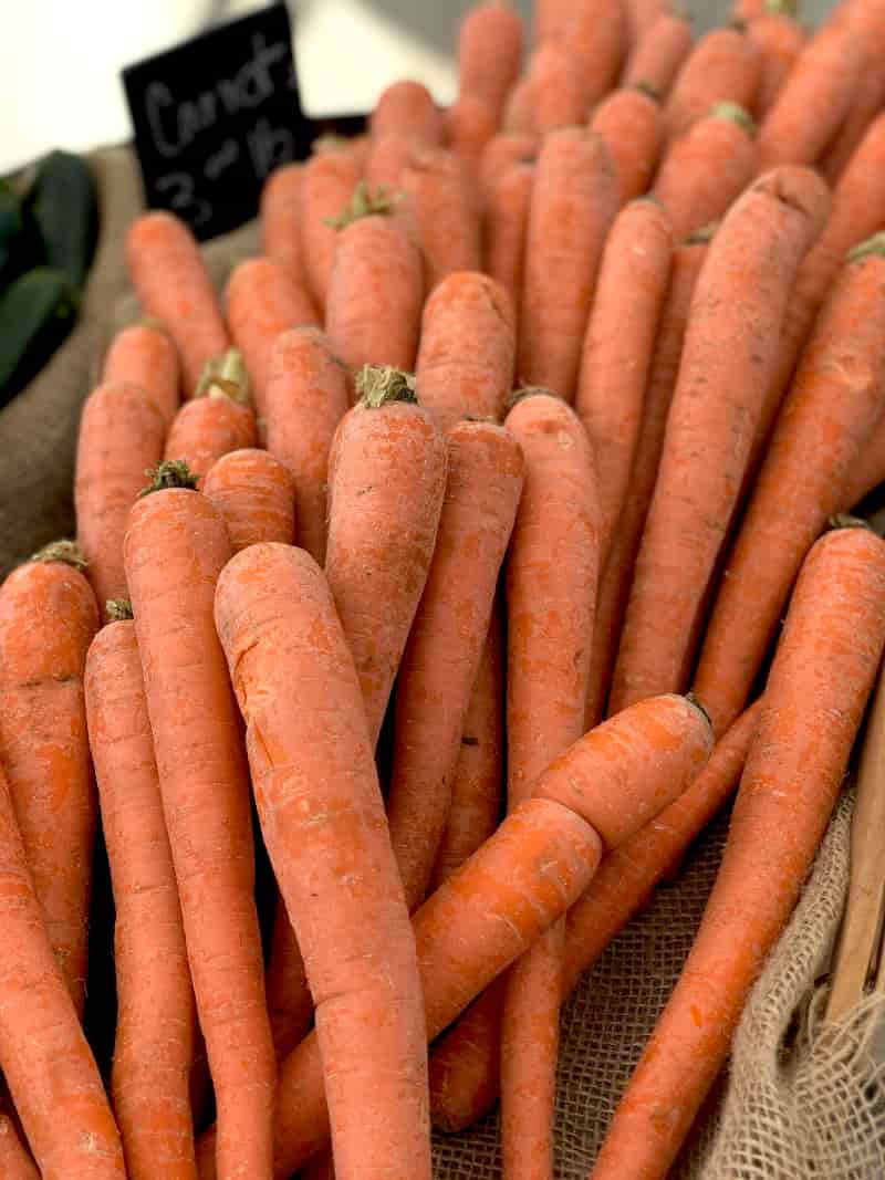 Varias zanahorias