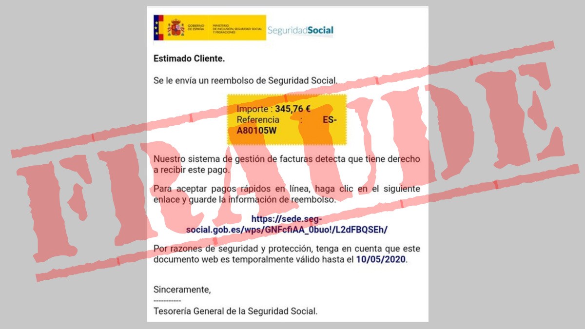 Estafa pensiones La Seguridad Social alerta de una nueva estafa para cobrar las pensiones