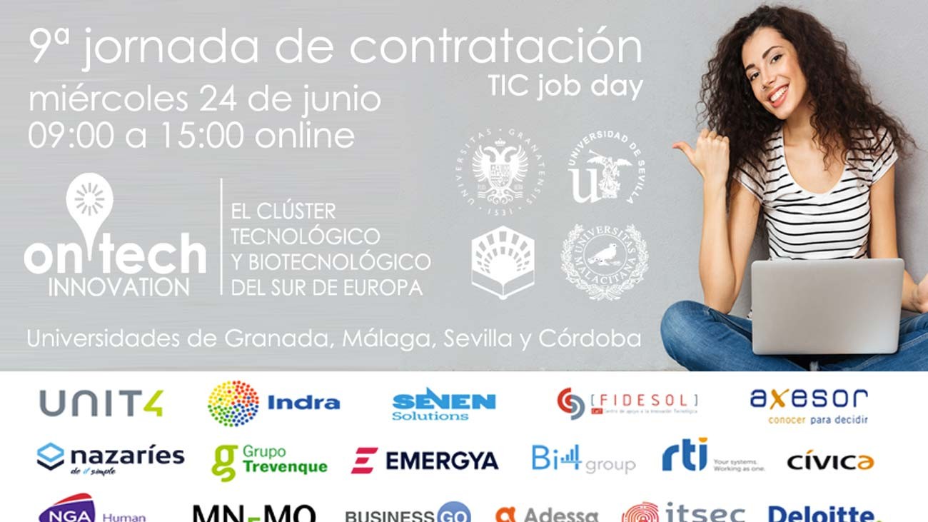 Andalucía oferta 300 empleos para trabajar en empresas tecnológicas