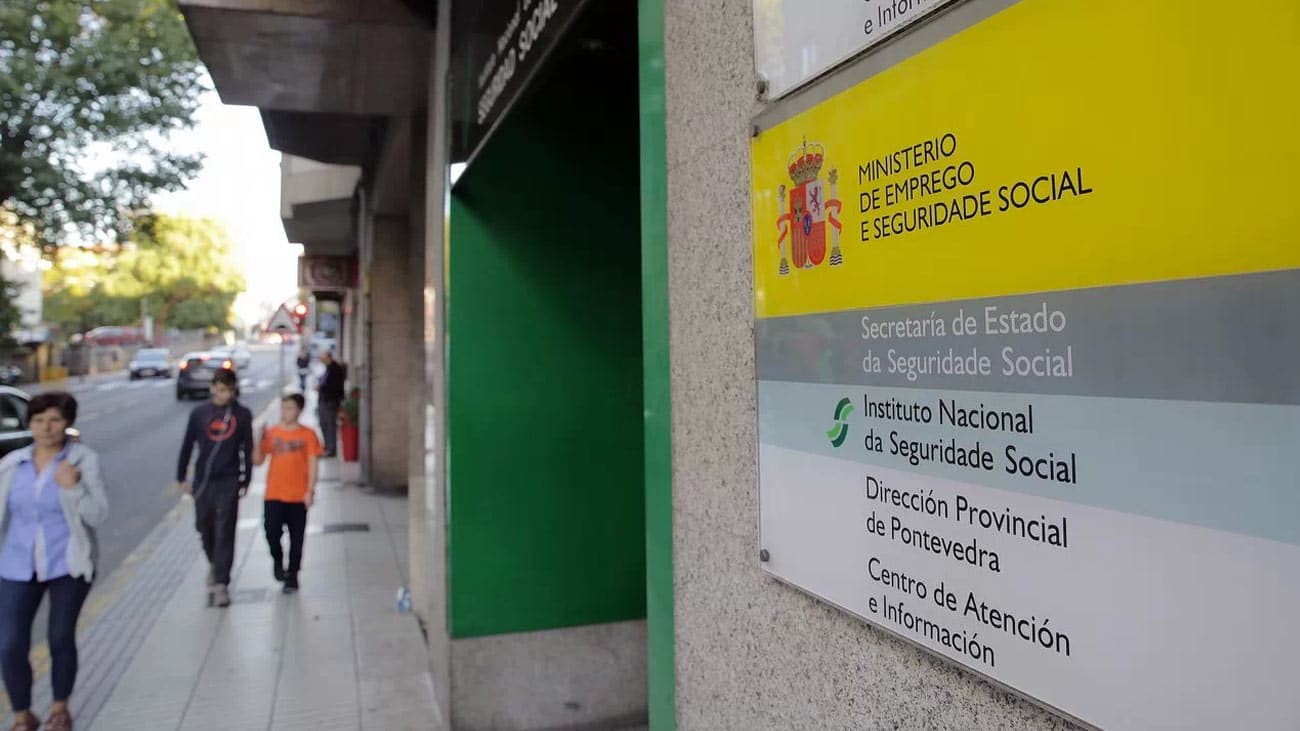 Una oficina de la Seguridad Social Una oficina de la Seguridad Social