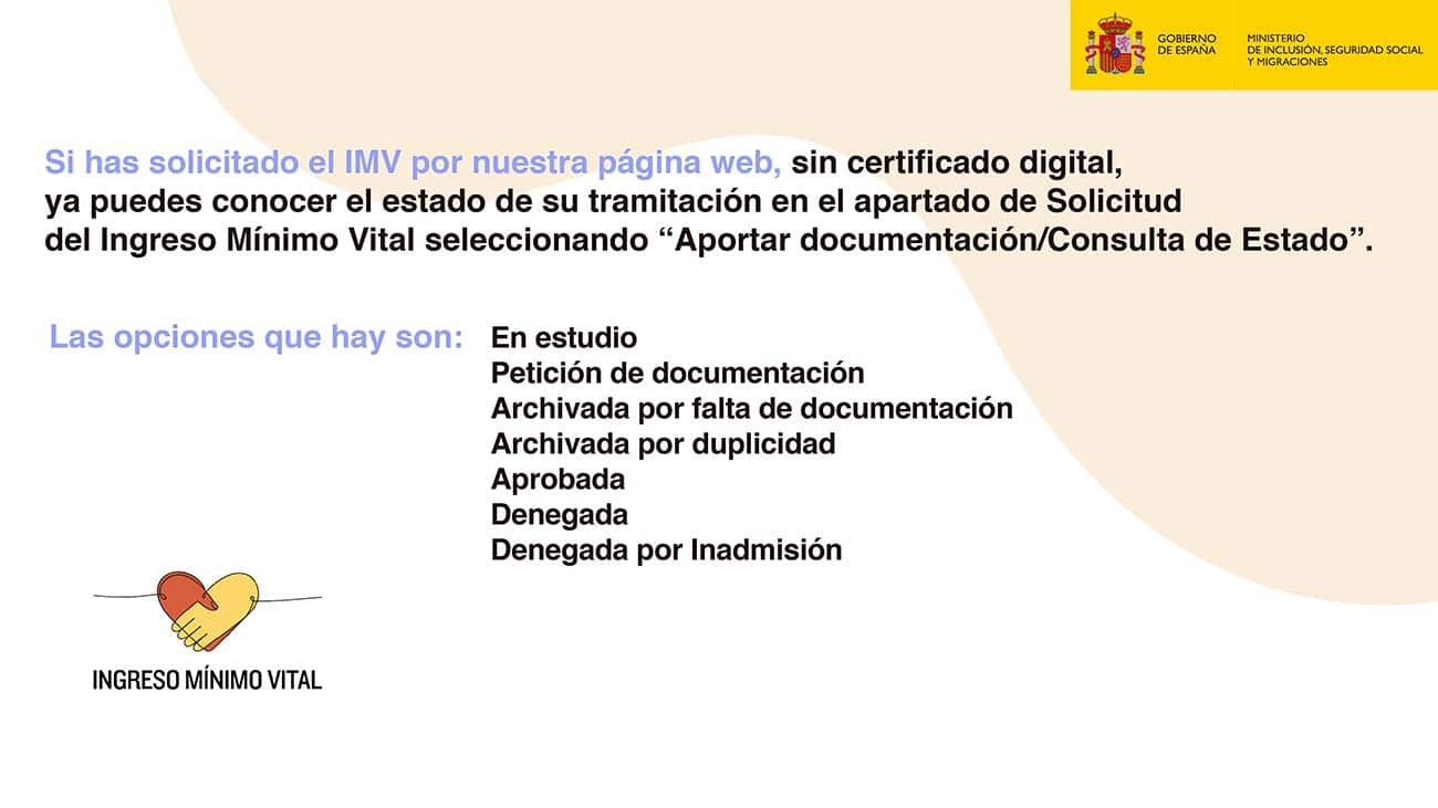 Cambio en los requisitos del Ingreso Mínimo Vital que convierten tu estado en denegado