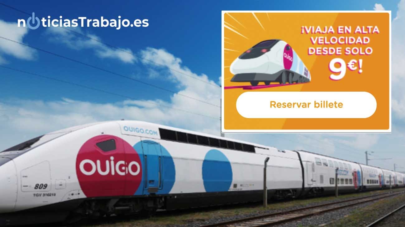 Ouigo saca billetes a 9€ de Madrid a Barcelona en 2021