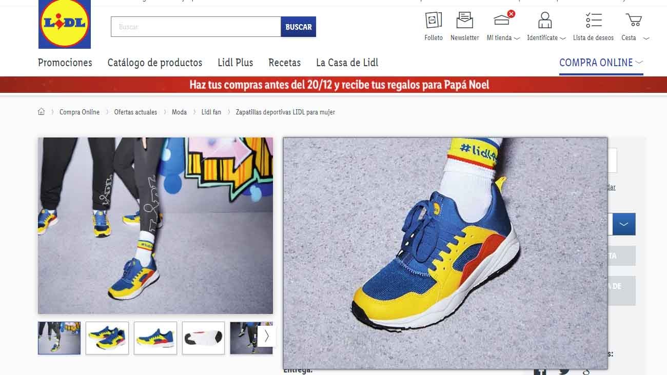 Vuelven al catálogo de Lidl las zapatillas que arrasaron este verano
