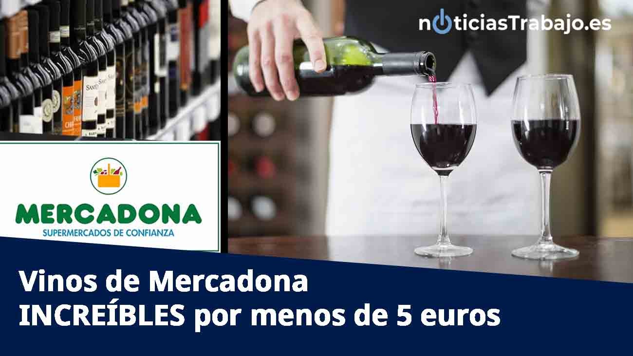 Vinos del Mercadona por menos de 5 euros con denominación de origen