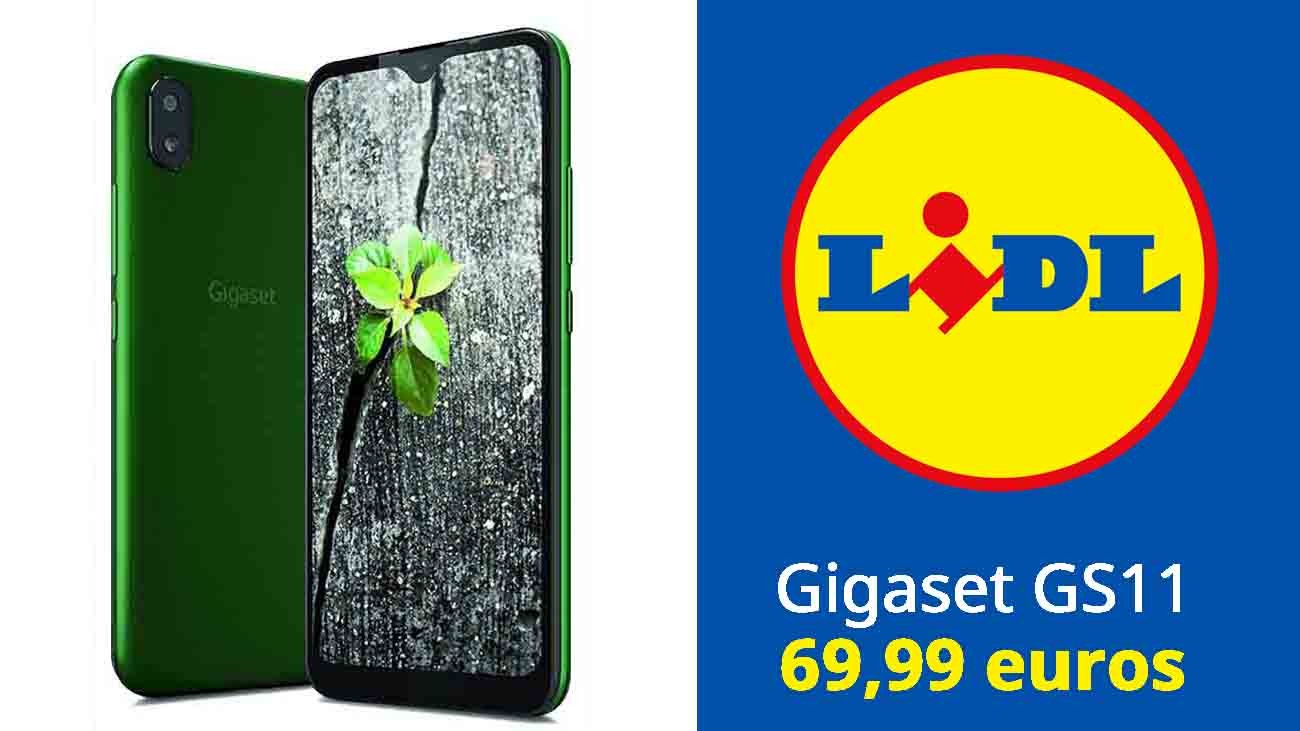 Lidl presenta el Smartphone alemán low cost GS110 de Gigaset por 69,99 euros