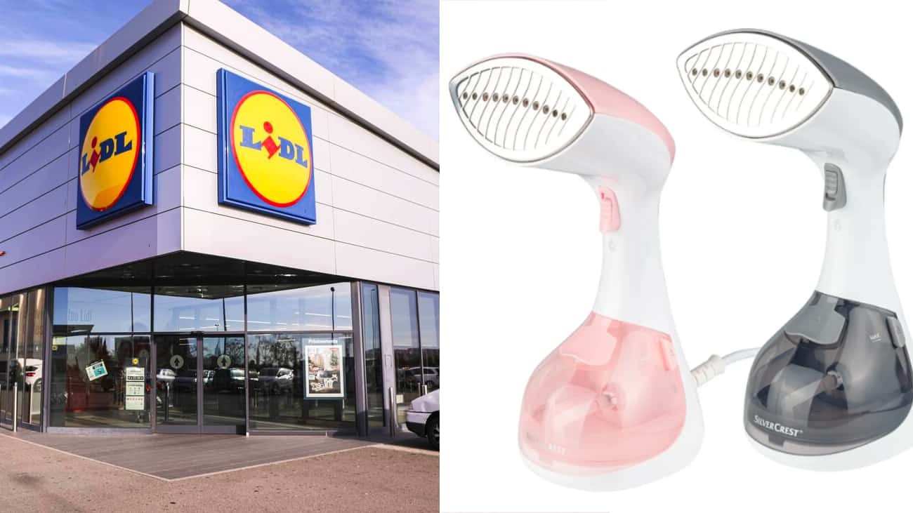 Lidl presenta el cepillo de vapor 1.300 W por 22 euros