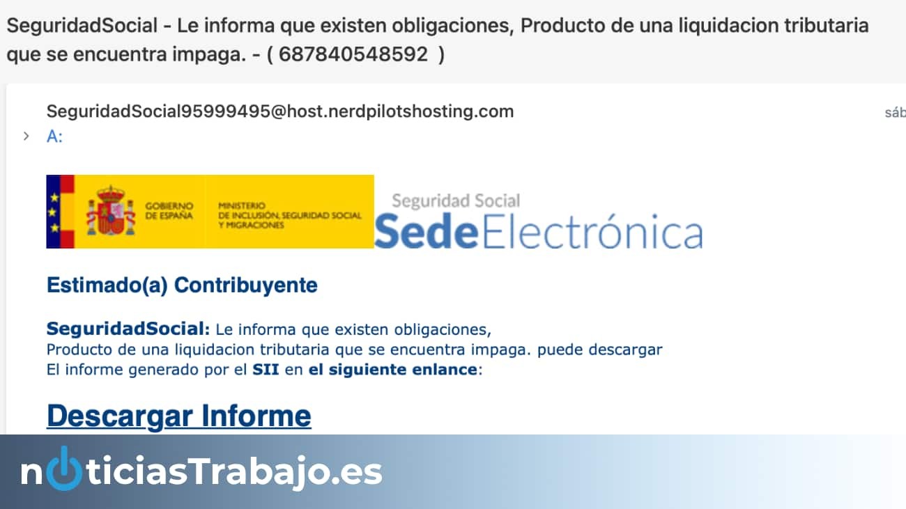 La Seguridad Social y el SEPE alertan de una nueva estafa que pueden robar tus datos