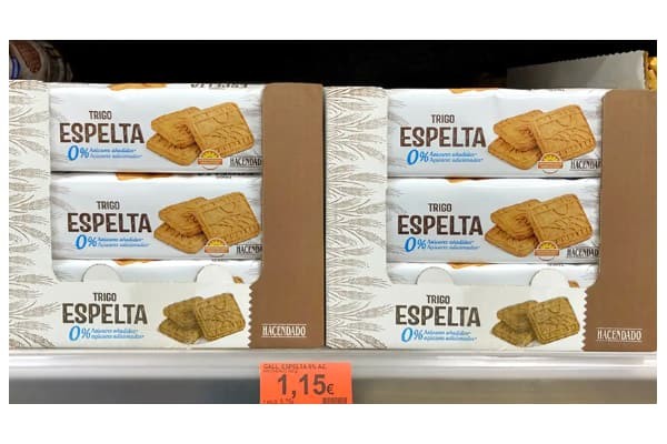 Galletas de Espelta de Mercadona