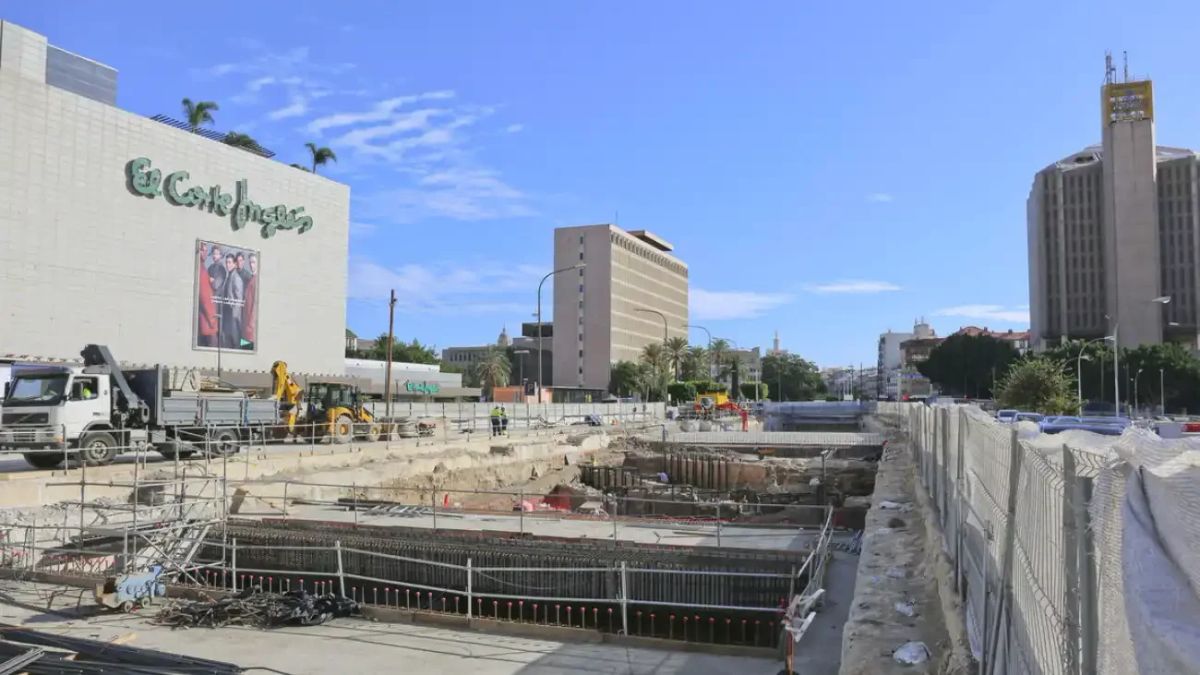 Las obras del Metro de Málaga darán trabajo a 372 personas