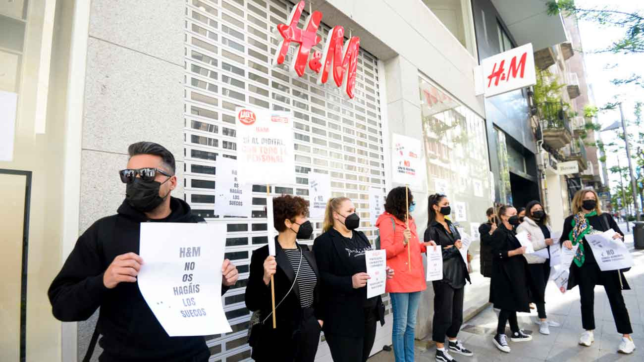 afectados por el ERE DE H&M