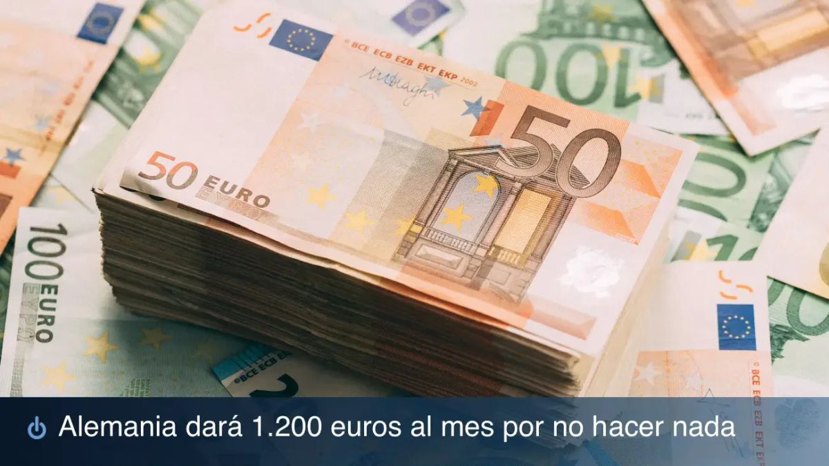 Alemania dara 43.200 euros a 122 personas por no hacer nada Alemania dara 43.200 euros a 122 personas por no hacer nada