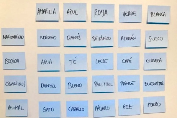 respuesta acertijo einstein 