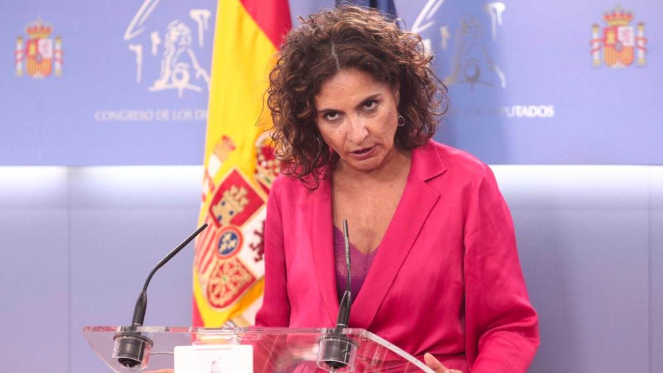 La ministra de Hacienda, María Jesús Montero
