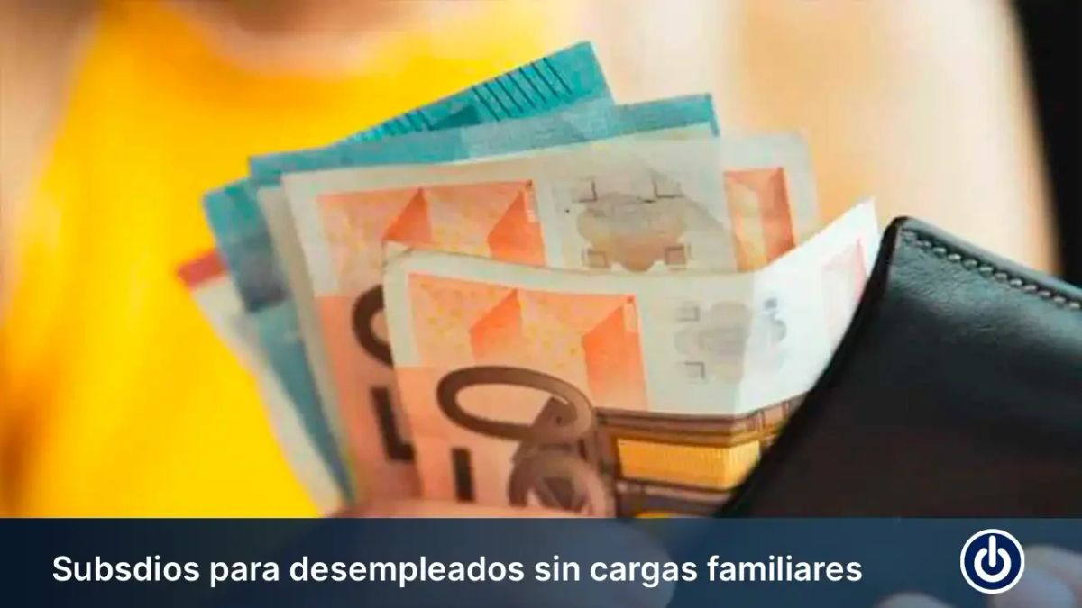 SEPE, subsidios para desempleados sin cargas familiares