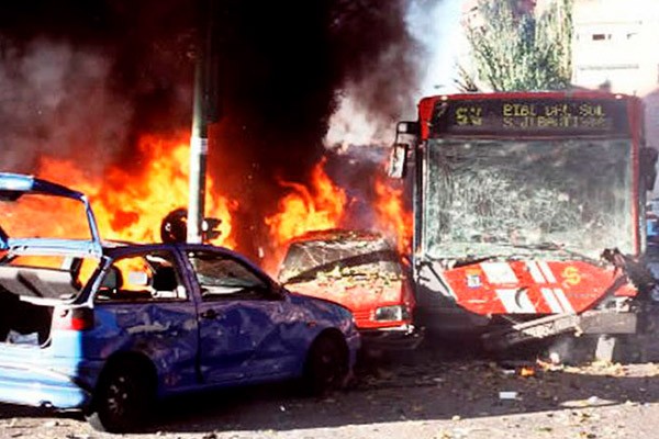 Uno de los miles de atentados de ETA