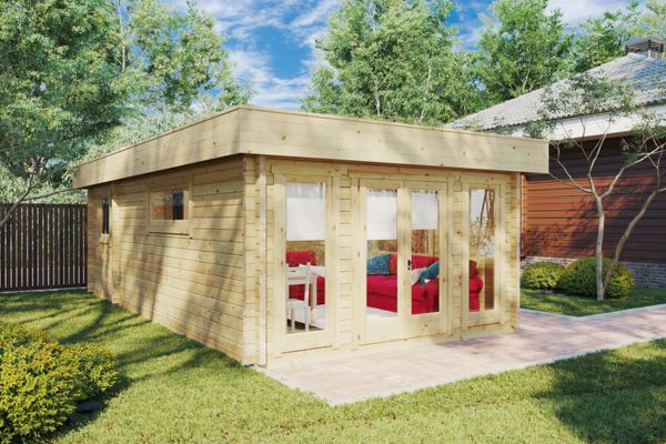  Fachada de la casa prefabricada Stefan 3