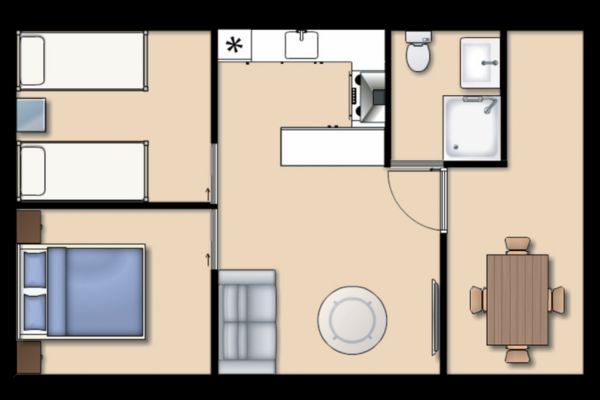 Plano casa gama iris