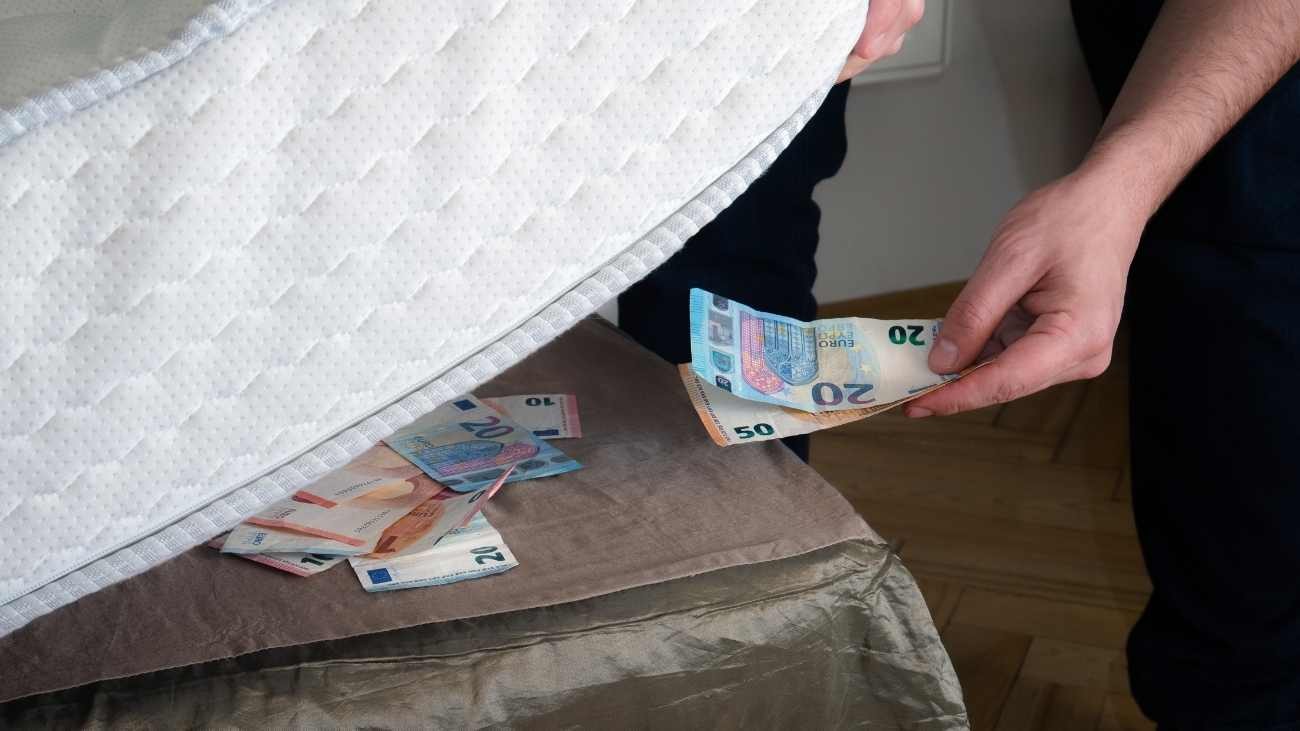 Guardar dinero en efectivo en casa tiene sus inconvenientes fiscales Hacienda avisa de los problemas de guardar el dinero efectivo en casa