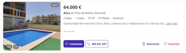 Ático en venta en Almoradí