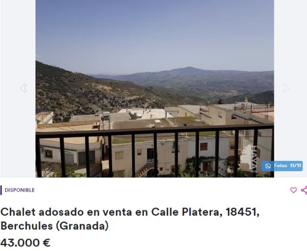 Chalet en venta en Bérchules, por 43.000 euros