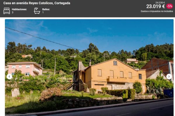 Casa en venta en Cortegada