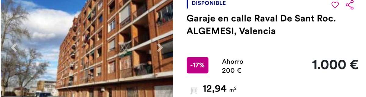 Garaje en venta en haya Real Estate 
