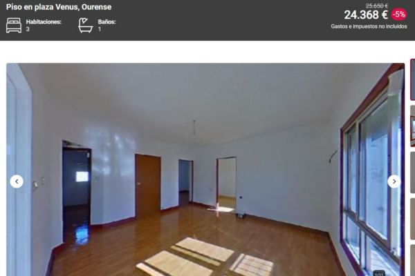 Piso en venta en Orense