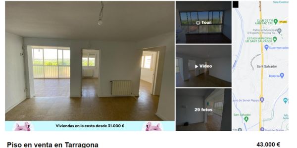 Piso en venta en Tarragona