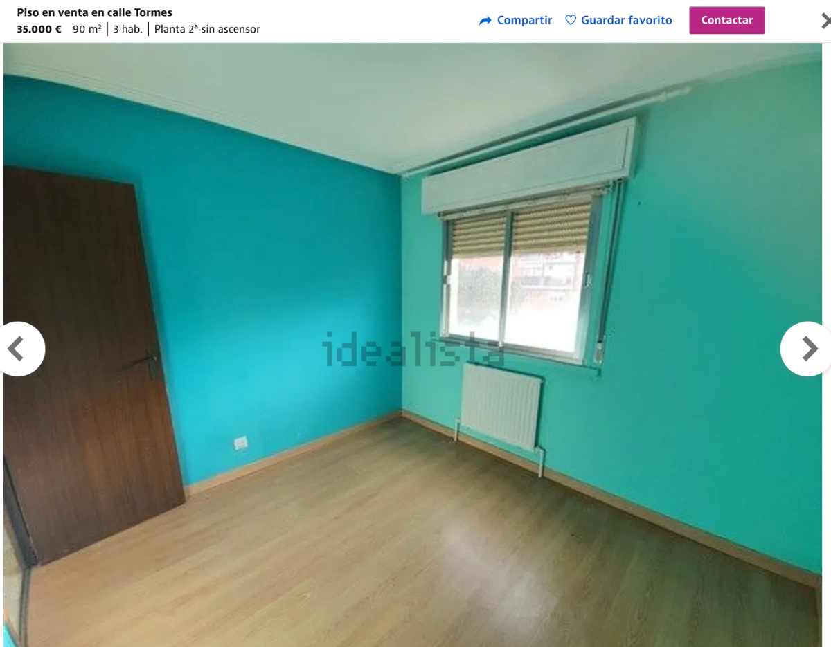 Piso en venta en Terradillos (Salamanca) por un precio de 35.000 euros