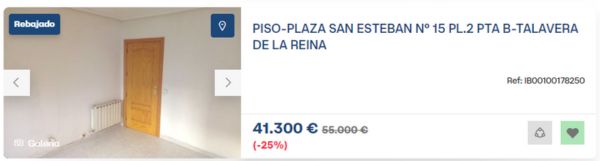 Piso en venta en Talavera de la Reina 