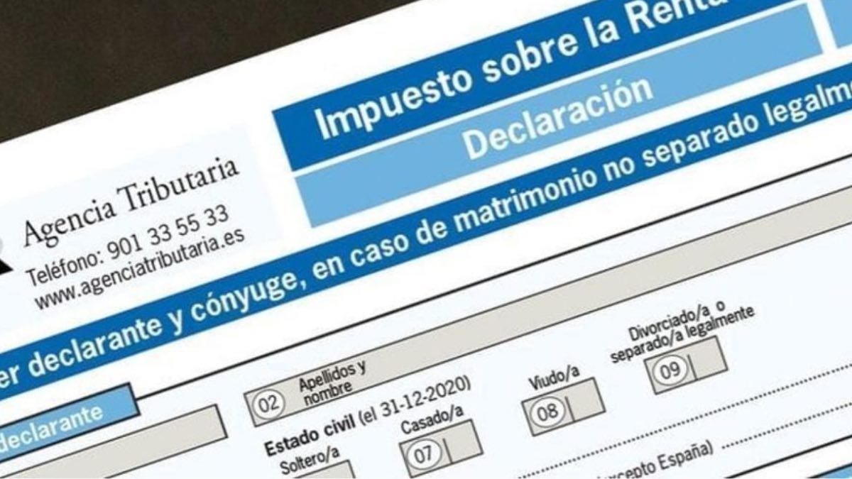 Formulario declaración Renta