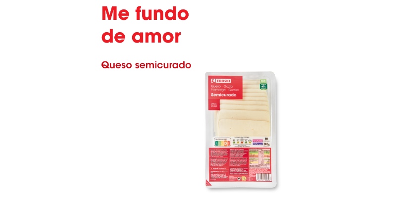 Queso lonchas Eroski