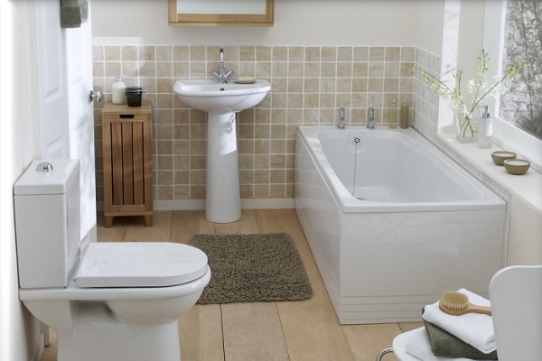 Baño de la casa prefabricada 'Jerez'