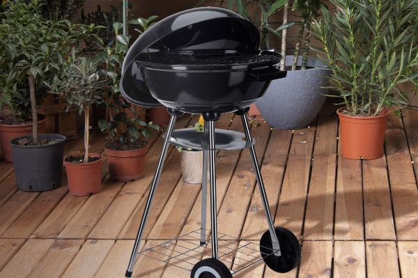 Barbacoa redonda de Aldi