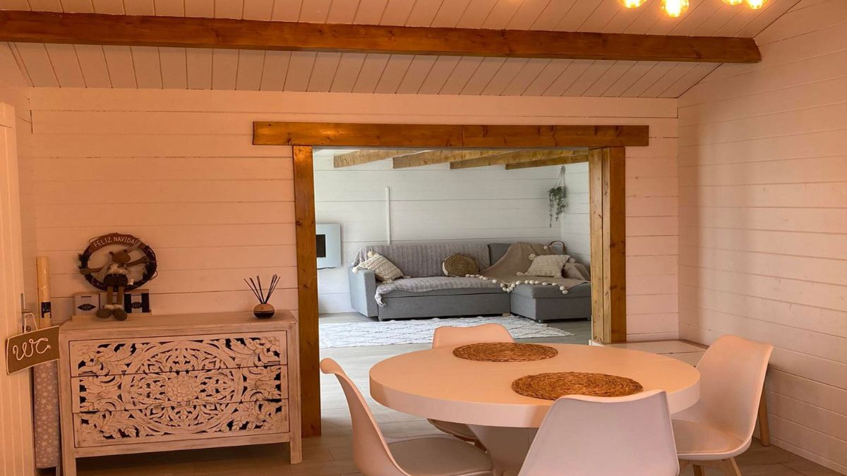 Comedor casa prefabricada Catalunya | Casas de Madera Modernas