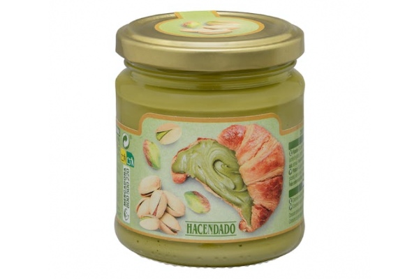 Crema de pistacho de Mercadona